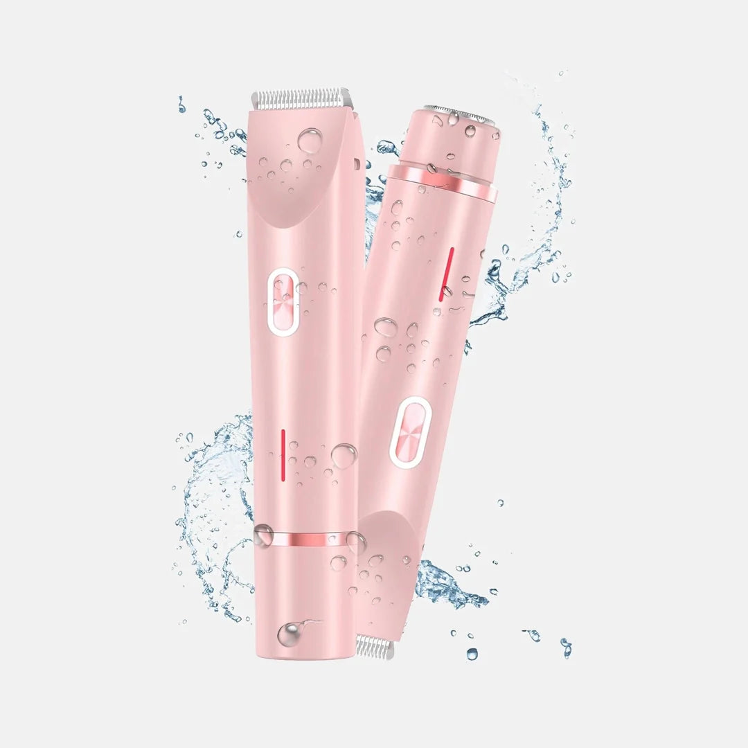 2-in-1 Painless Bikini Hair Trimmer